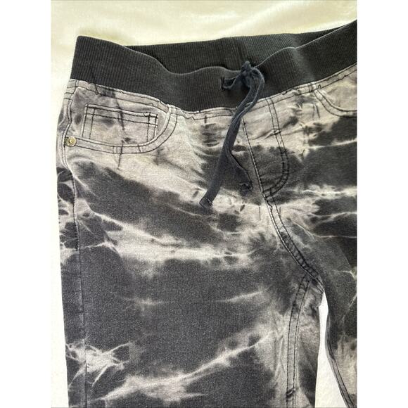 Vintage Arizona Jean Co Black And Grey Wash Jeggings Y2K 90s Pull On Stretch 16R - Picture 3 of 4